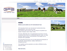 Tablet Screenshot of gfsinternationalfood.com